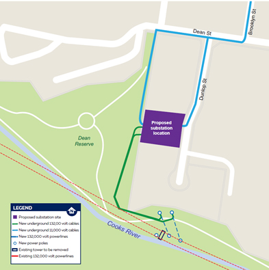 Strathfield area map