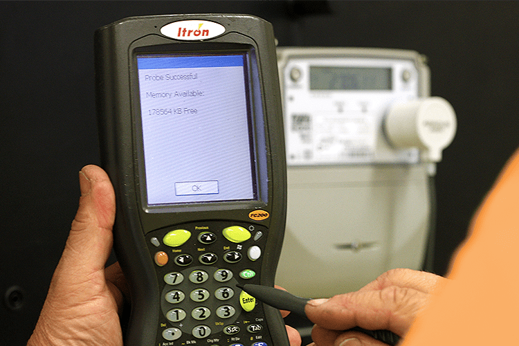 hand held meter reader