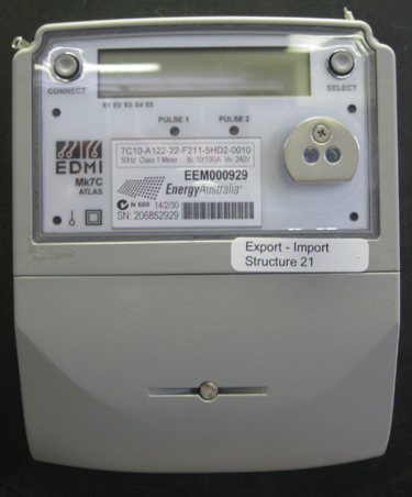 Accumulation meter - digital display
