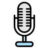 podcast microphone icon
